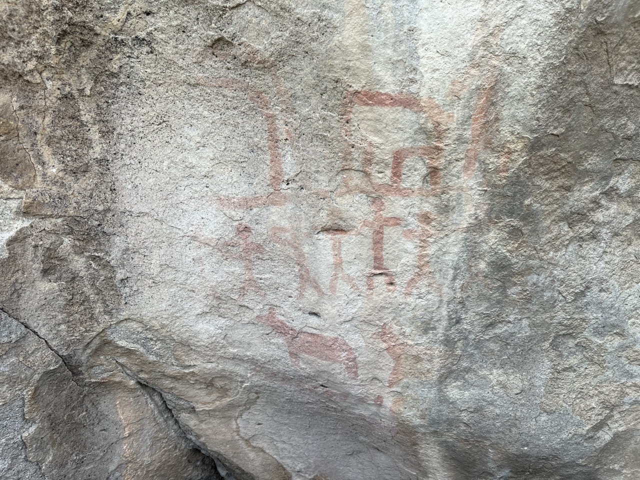 Petroglyphs at Penitente Canyon